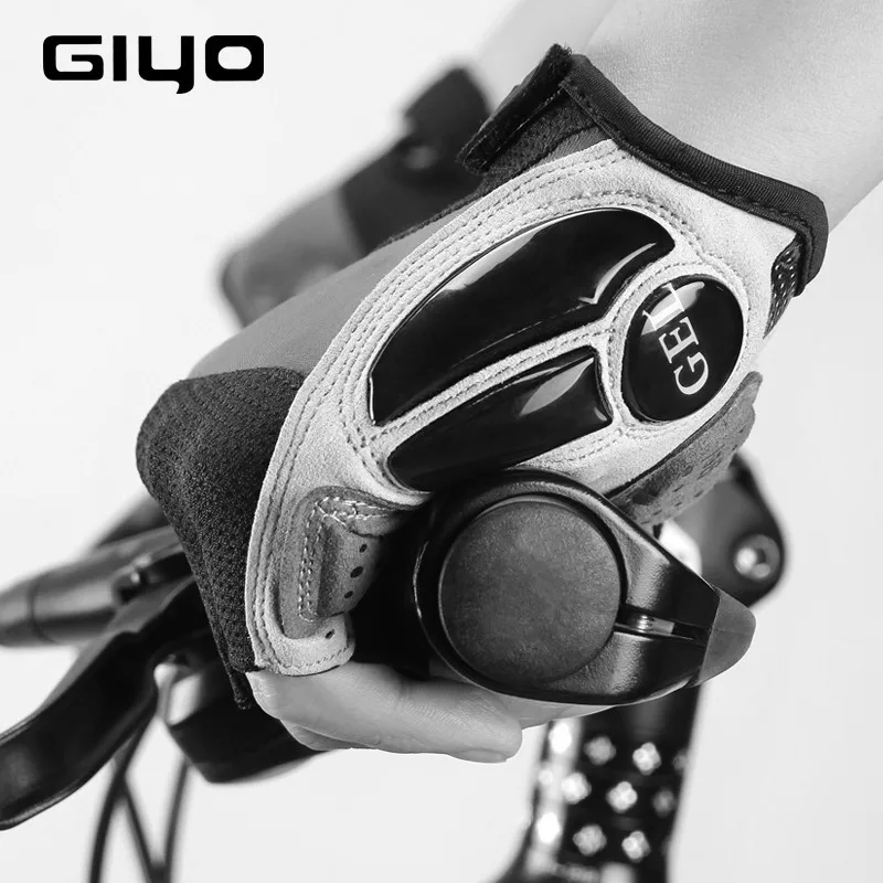 GIYO Bicycle Gloves Half Finger Outdoor Sport Gloves For Men Women Gel Pad Breathable MTB Road Racing Riding Cycling Gloves S-10 4