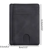 RFID Blocking Wallet Business Card Cover for Case Super Thin Men Leather Credit Card Holder 6