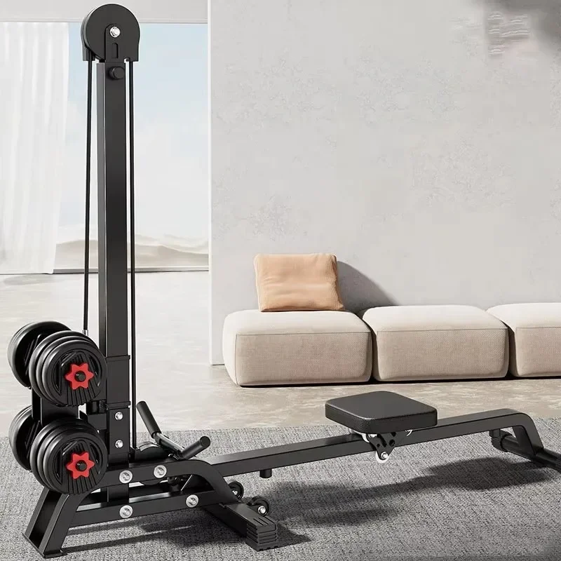 Rowing Machine Multi Functional Fitness Home Sports Equipment Foldable Four in One Strength Training Weightlifting Machines