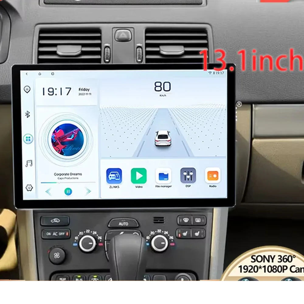 Description Picture 2 of itemFor VOLVO XC90 2004-2013 Car Radio Multimedia Video Player Navigation GPS Android No 2din 2 din dvd