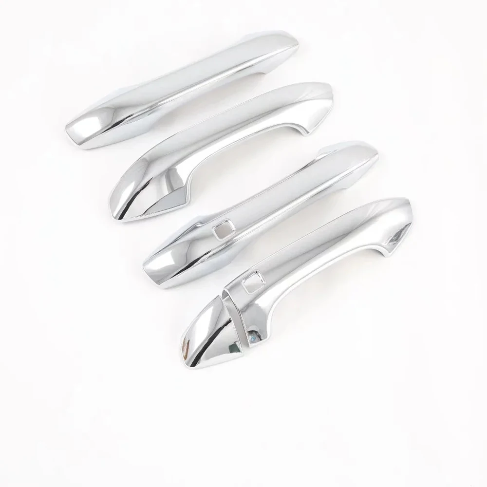 For KIA Optima K5 2020 2021 2022 Chrome Car Door Handle Cover Trim Sticker Accessories styling Door Handle Bowl Cover Trims