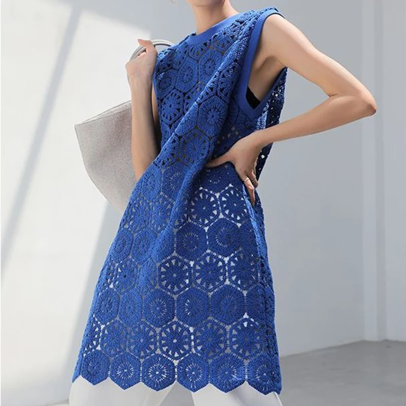 

Lace Dress Women's 2023 New Luxury Loose Mid length Dress dresses for women 2023 Loose Fit