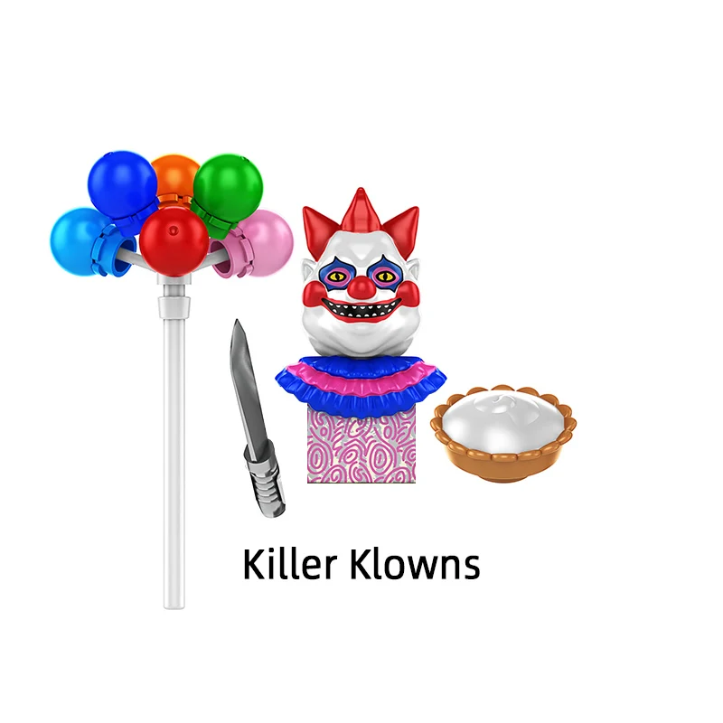 우주 공간 모델 블록의 킬러 Klowns MOC 벽돌 세트 선물 어린이를위한 장난감 TP1001