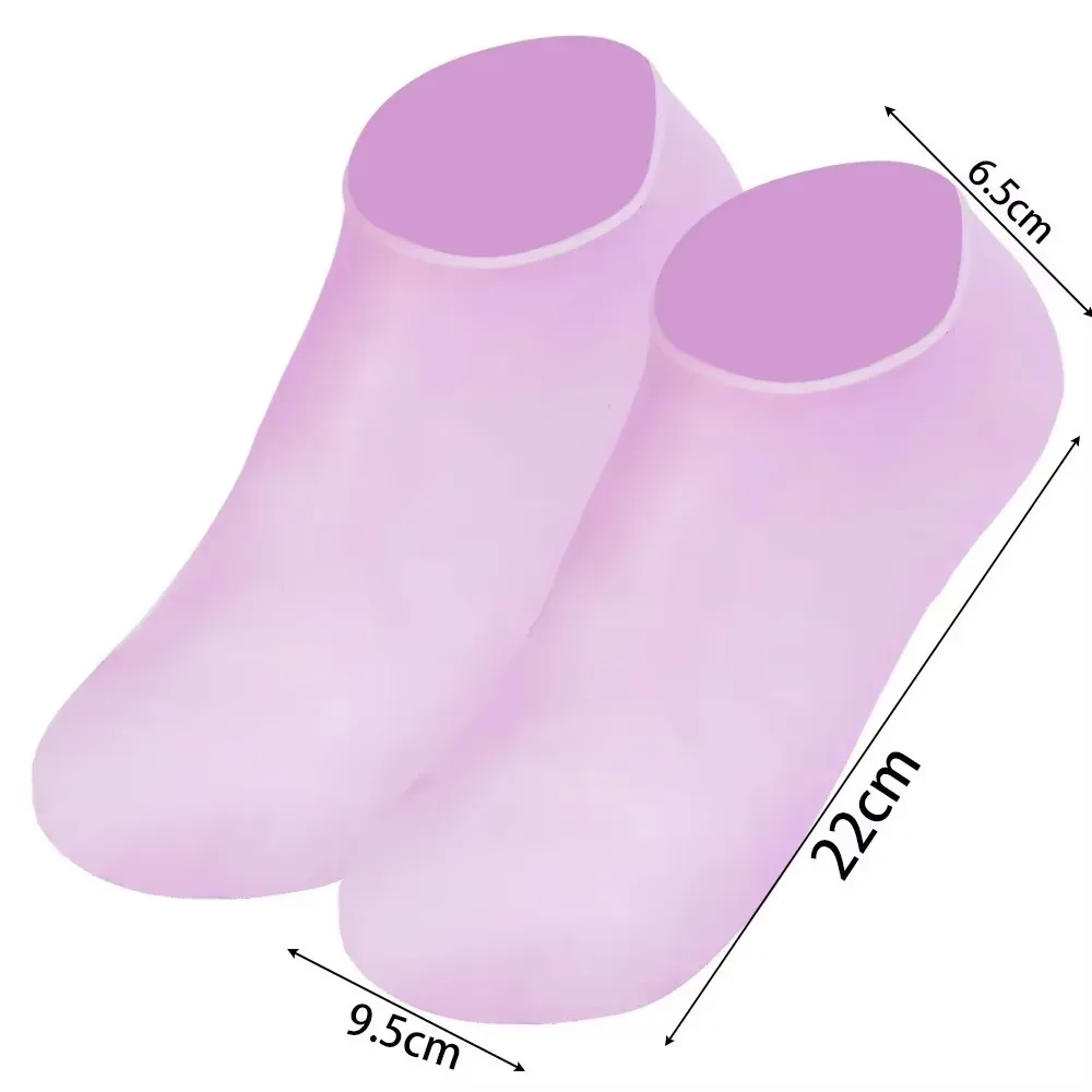 Spa Massage Silicone Moisturizing Foot Socks Remove Dead Skin Pain Relief Protective Moisturizing Gel Socks