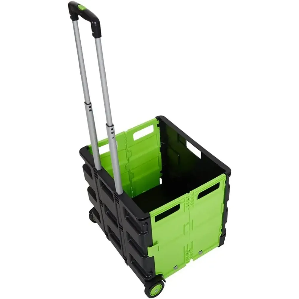 

Supermarket mini grocery trolley folding shopping cart