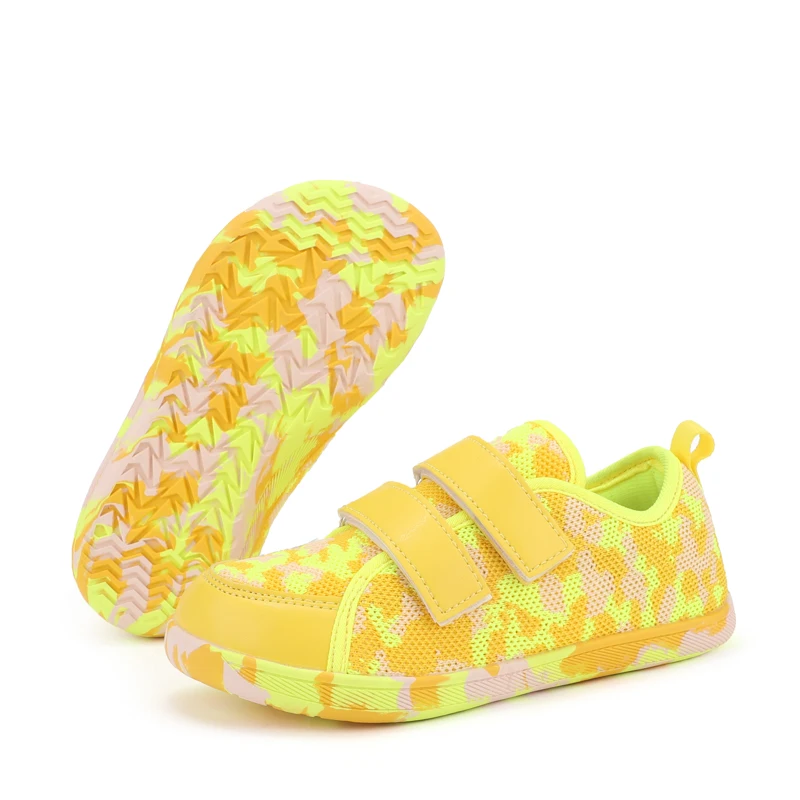 Boys and Girls Barefoot Shoes Children's Mesh Breathable Wide Foot Shoes Toddlers Comfortable Walking Shoes 2