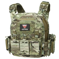 Ranger Green Plate Carrier Tactico Vest With Quick Release Security Molle Chaleco Tactico Bandolier Laser Cut Vest 2