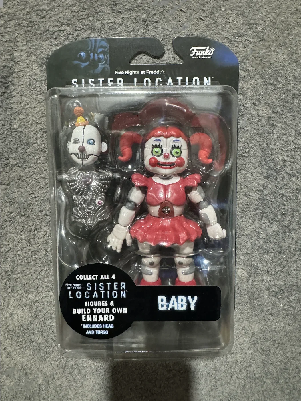 新しい FNAF シスター ロケーション フィギュア ファンタイム