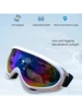 1pc Large Frame Polarized Ski Goggles For Men And Women, Windproof Snowproof UV Protection Anti-Fog Snowboard Goggles For Outdoo 5