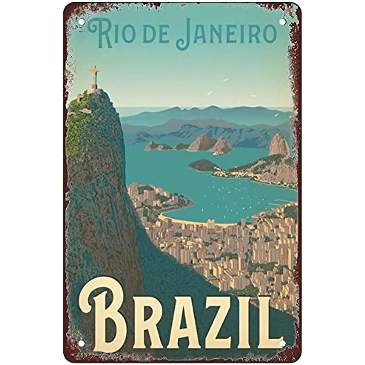 

Подвески из бразильского листового металла Rosefinch Stone Rio De Janeiro, Украшение стен баров, ресторанов, гаражей, дома, кафе и баров