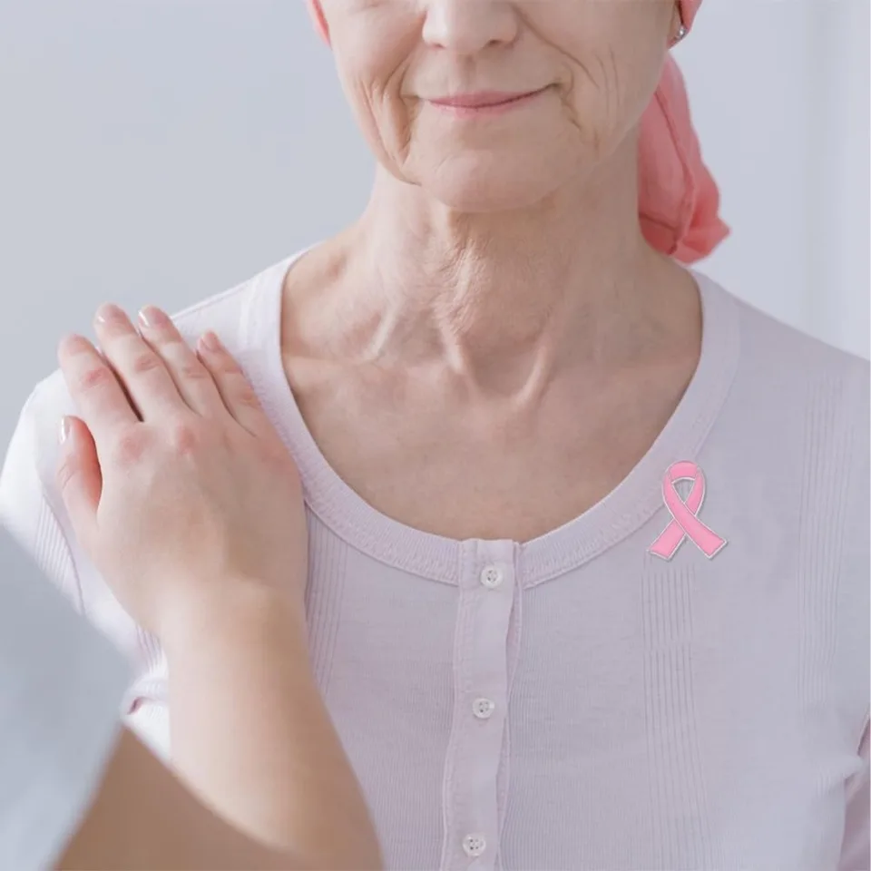 20 Spille Metallo Nastro Rosa: Sostieni La Lotta Contro Il Cancro Al Seno Con Un Gesto Concreto