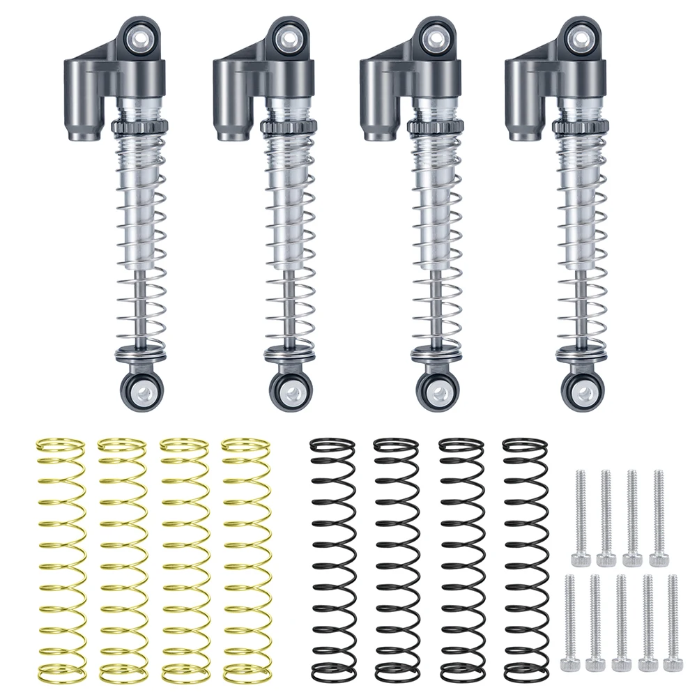 Premium Aluminum Alloy Shock Absorber Damper for 1/24 RC Car Truck Upgrade Parts Accessories
