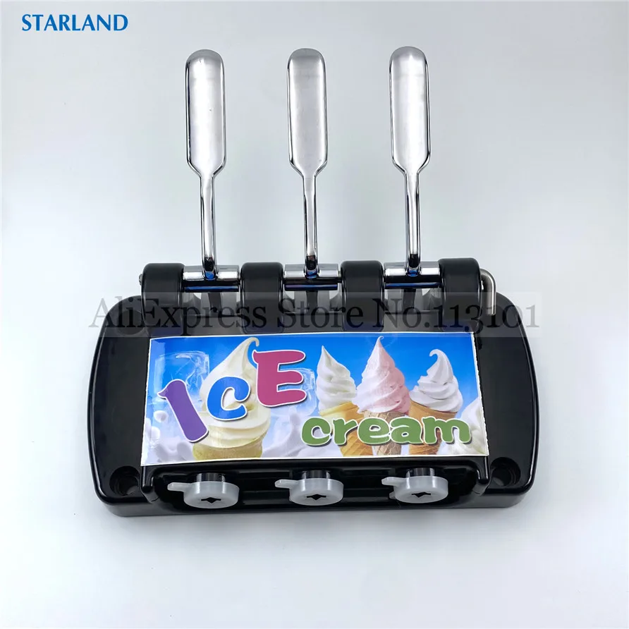 

Полный комплект передней панели с ручками, пластина для лица, запасные части, новые аксессуары, замена для машин для мягкого мороженого MQL