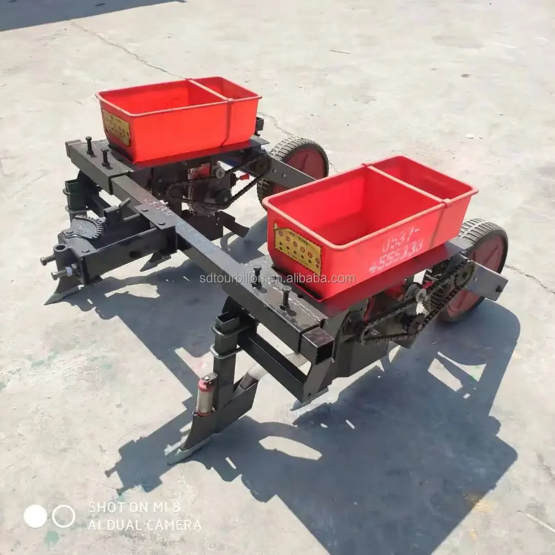 

2Rows Corn Planter Seeder corn seeder for walking tractor