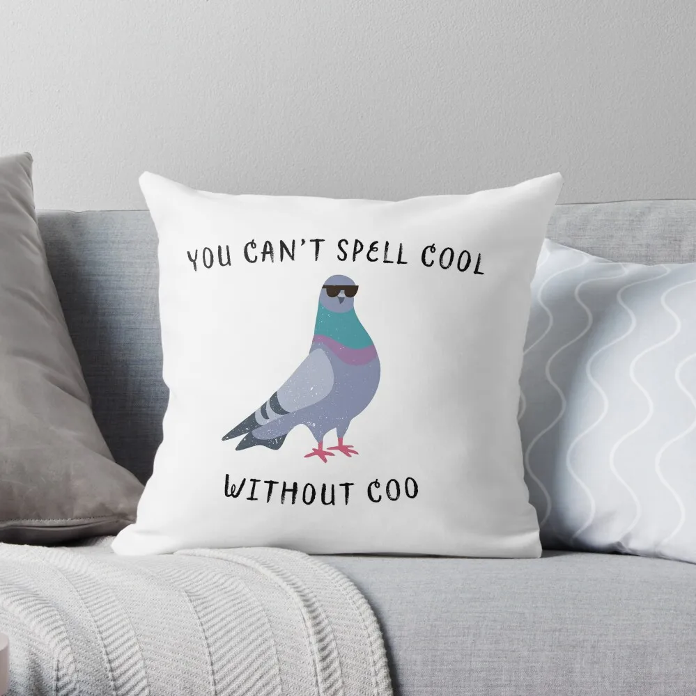

Cool pigeon Throw Pillow Decorative Cushion Decorative Cushions Luxury Pillow Case