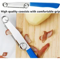 Kitchen Peeler 2 in 1 Vegetable Fruit Peelers Quick Slicing Cutter with Spring Carrot Potato Shredder  Peeler Kitchen Gadgets 2