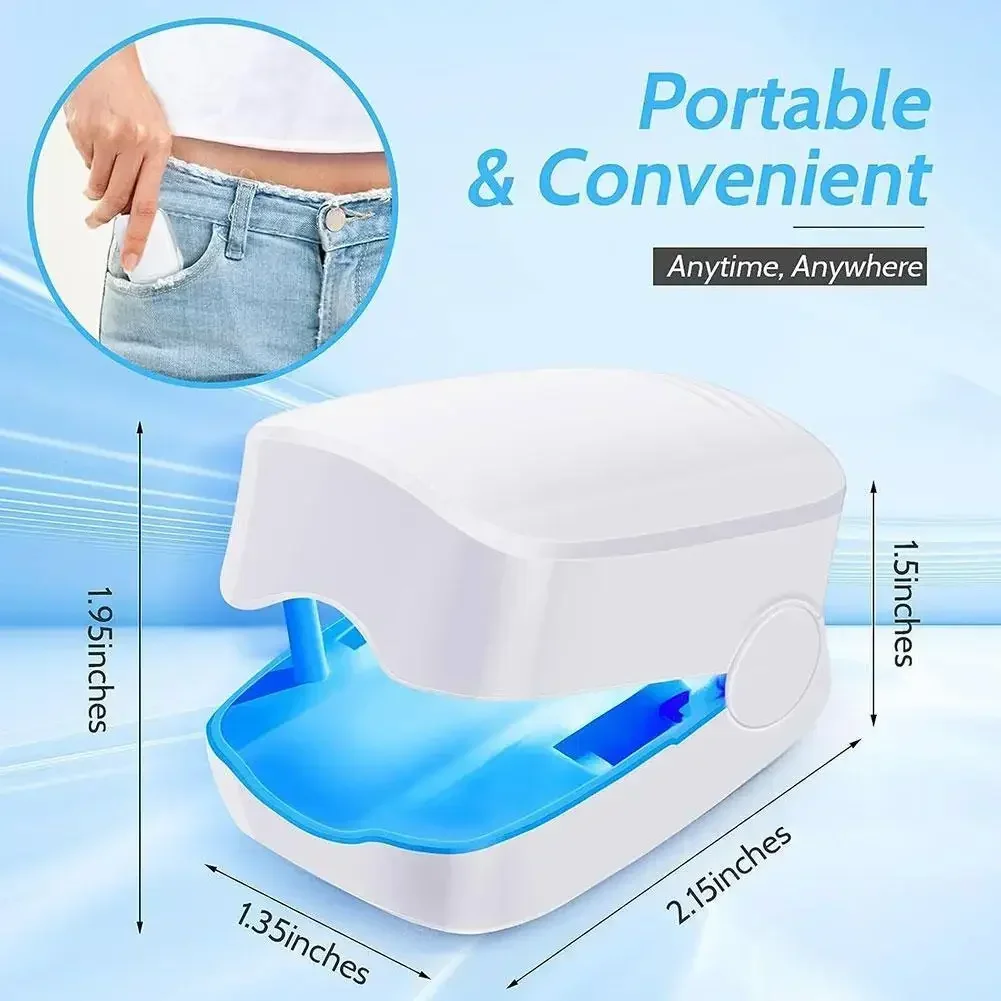Nail Fungus Remover Livres professionnels champignons ongles appareil laser portable gris outil assistance lampe phototh&eacute;rapie