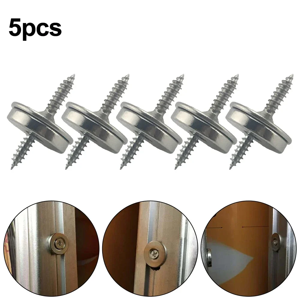 Magnetic Cabinet Catches Door Catch Latch Door Stops Strong Closer Cupboard Fastener Latch Magnet Pull Hardware