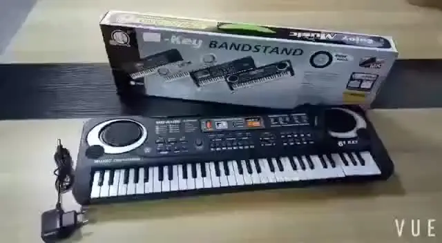 Keyboard Piano 61 Toetsen Digitale Piano Met Standaard Microfoon Draagtas E Piano Voor Beginners Piano Voor Kinderen En Volwassenen