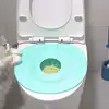 Cat Toilet Training Potty Teacher Seat For Pet Leakproof Non-Stick Cat Toilet Trainer For Apartment Bathroom House 5