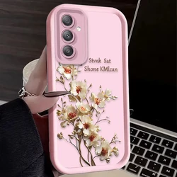 Elegant White and Pink Floral Phone Case Cover - S24 Ultra (1)