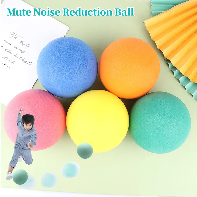 15CM Mute Noise Reduction Ball Baby Outdoor Indoor Silent BasketballToy Solid Sponge Soft Elastic Ball Children's Indoor Sports size pu basketball 7 ball outdoor cowhide basket ball ball basketball leather sports microfiber training hairy indoor enuipment