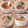 2.2L Multi-function Electric Cooking Pot Large-capacity Electric Wok Double-layer Non-stick Pot Household Electric Hot Pot 220V 2