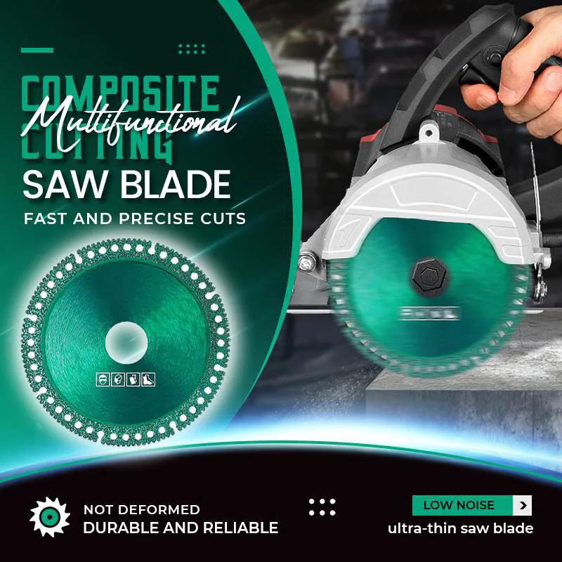 Composite Multifunctional Cutting Saw Blade Diamond Super Hard Circular Saw Blade Metal Tile Rock Marble Pipe Wall Cutting