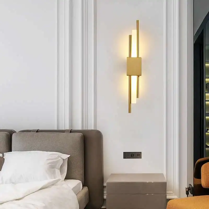 Modern luxury LED wall lights for living room, bedroom, staircase, background wall decoration, bedside study