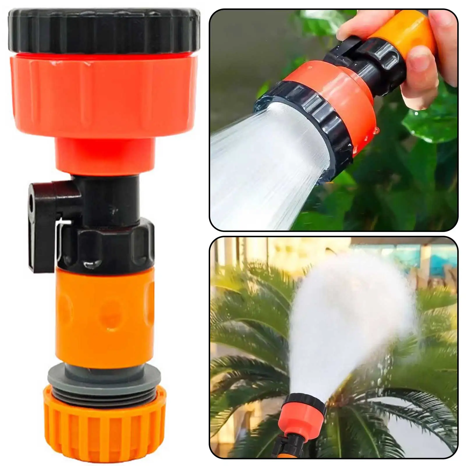 Garden Hose Sprinkler Head 2000 Mesh Universal Nozzle Sprayer for Nursery Flower Watering Gun Home Gardening Tools and Equipment