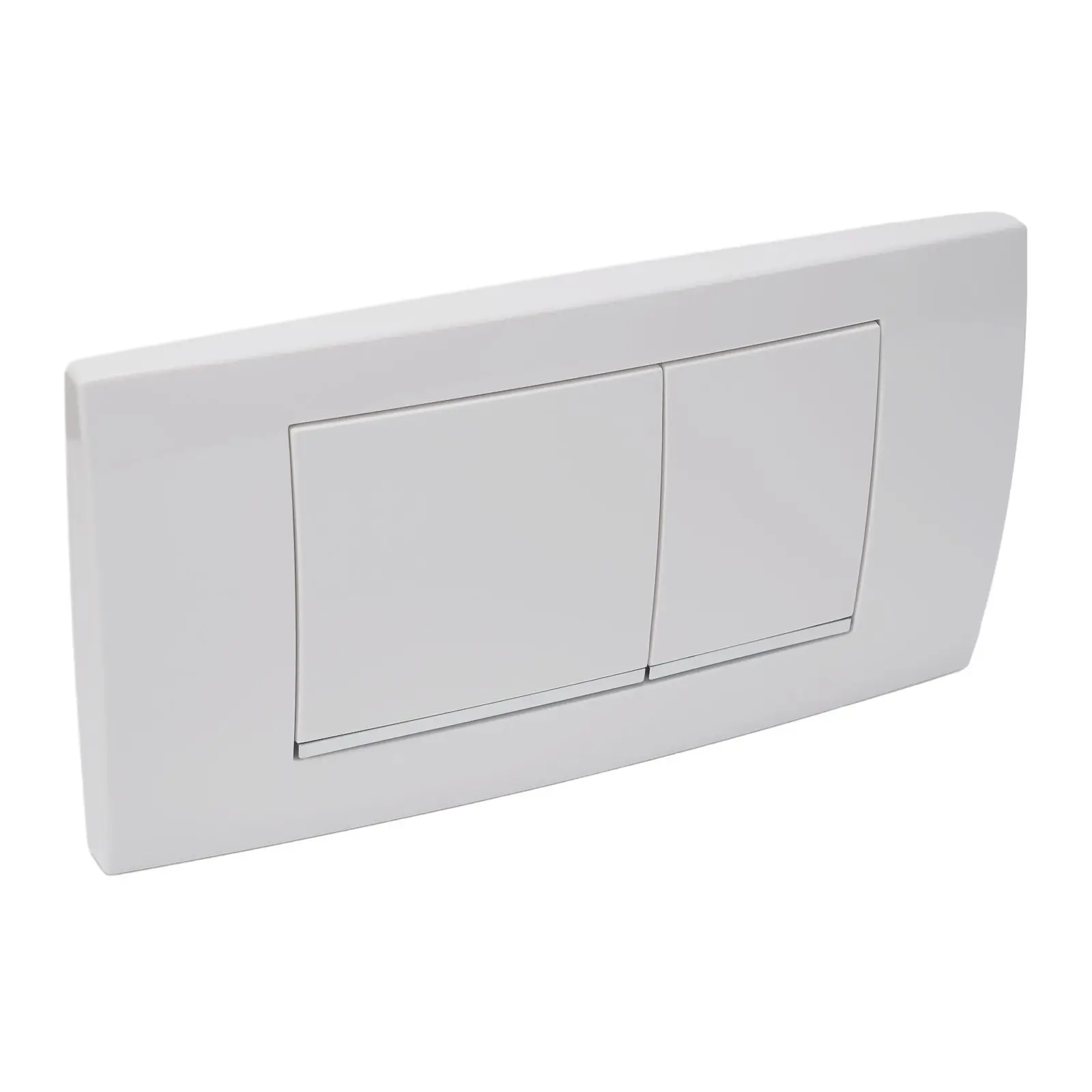 

Toilet Dual Flush Plate For Geberit Twinline 30 Plastic Dual Flush Plate For 115.899.KJ.1 White Home Improvement Fixtures