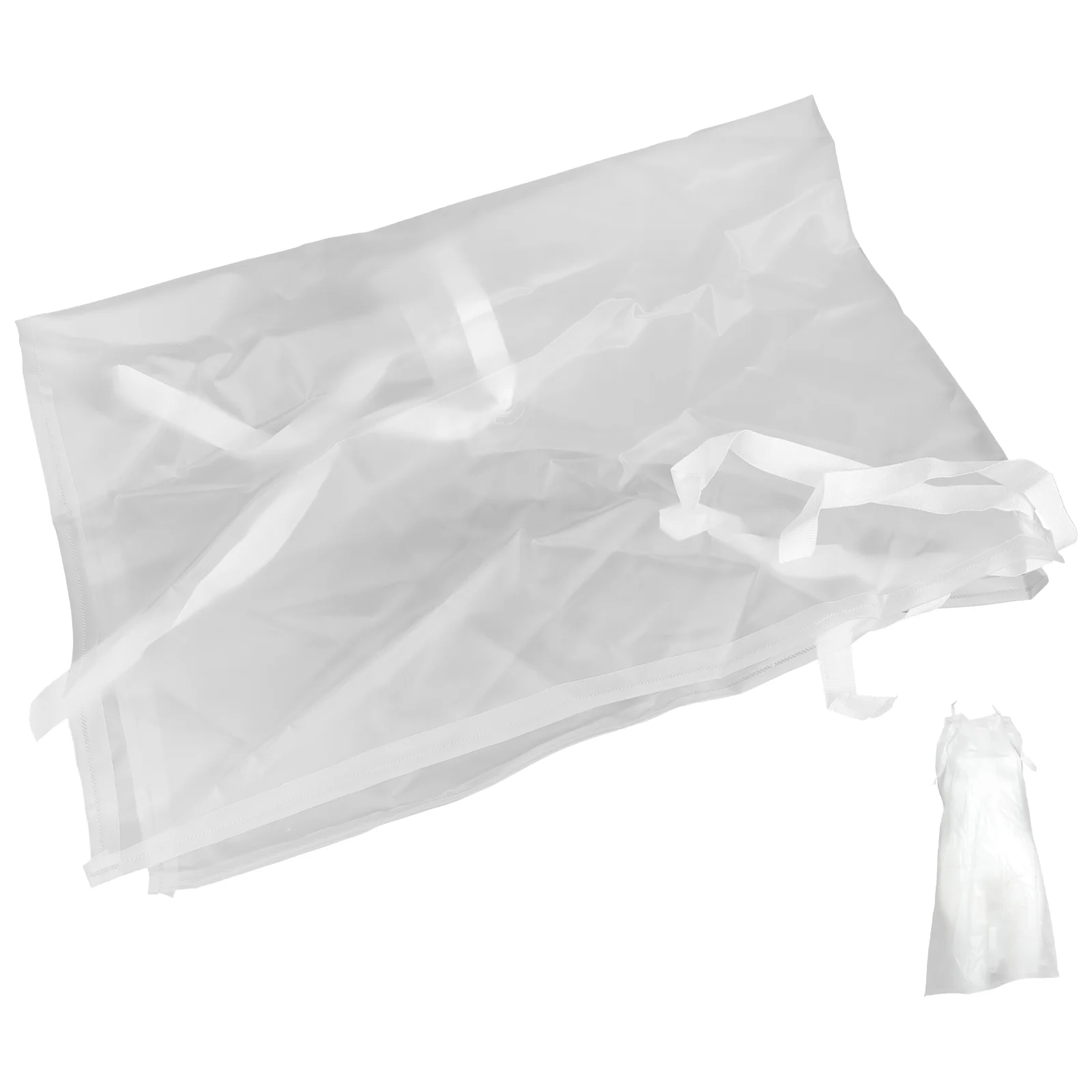 

Clear Aprons Unisex Transparent Waterproof Kids Bulk Work Clothes Kitchen Cooking Pvc Men and Women