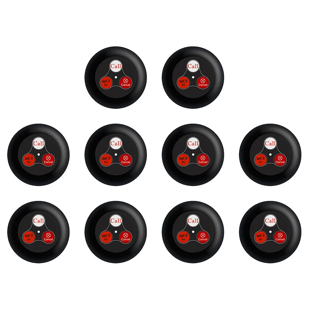 Wireless Caller Restaurant Pager Wireless Waiter Calling System Watch Receiver Call Button For Cafe Clinic Dentist SU-C03
