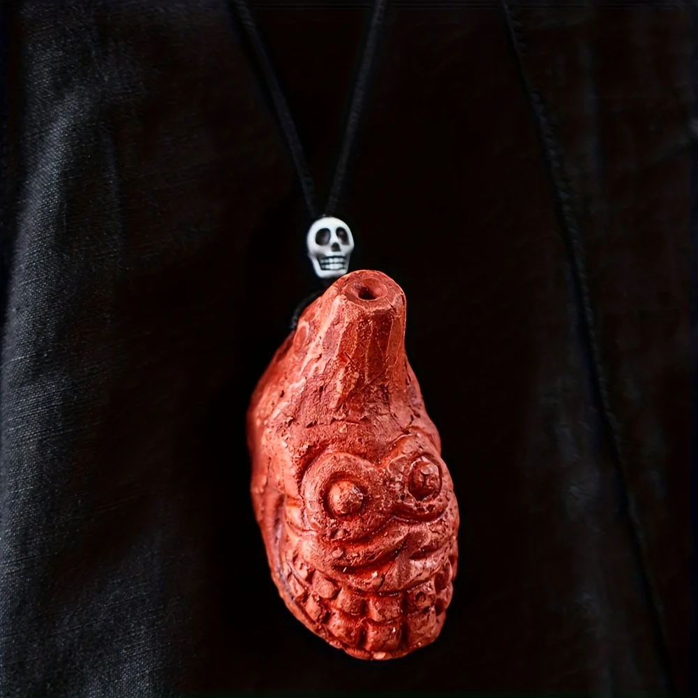 Horror Scream Whistle Vibrant Aztec death whistle &ndash; up to 125+ decibels lifelike human screams