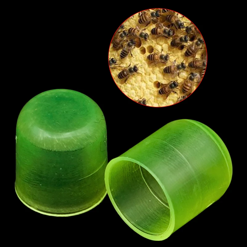 

500 шт./упаковка, пластиковые приспособления для выращивания пчел