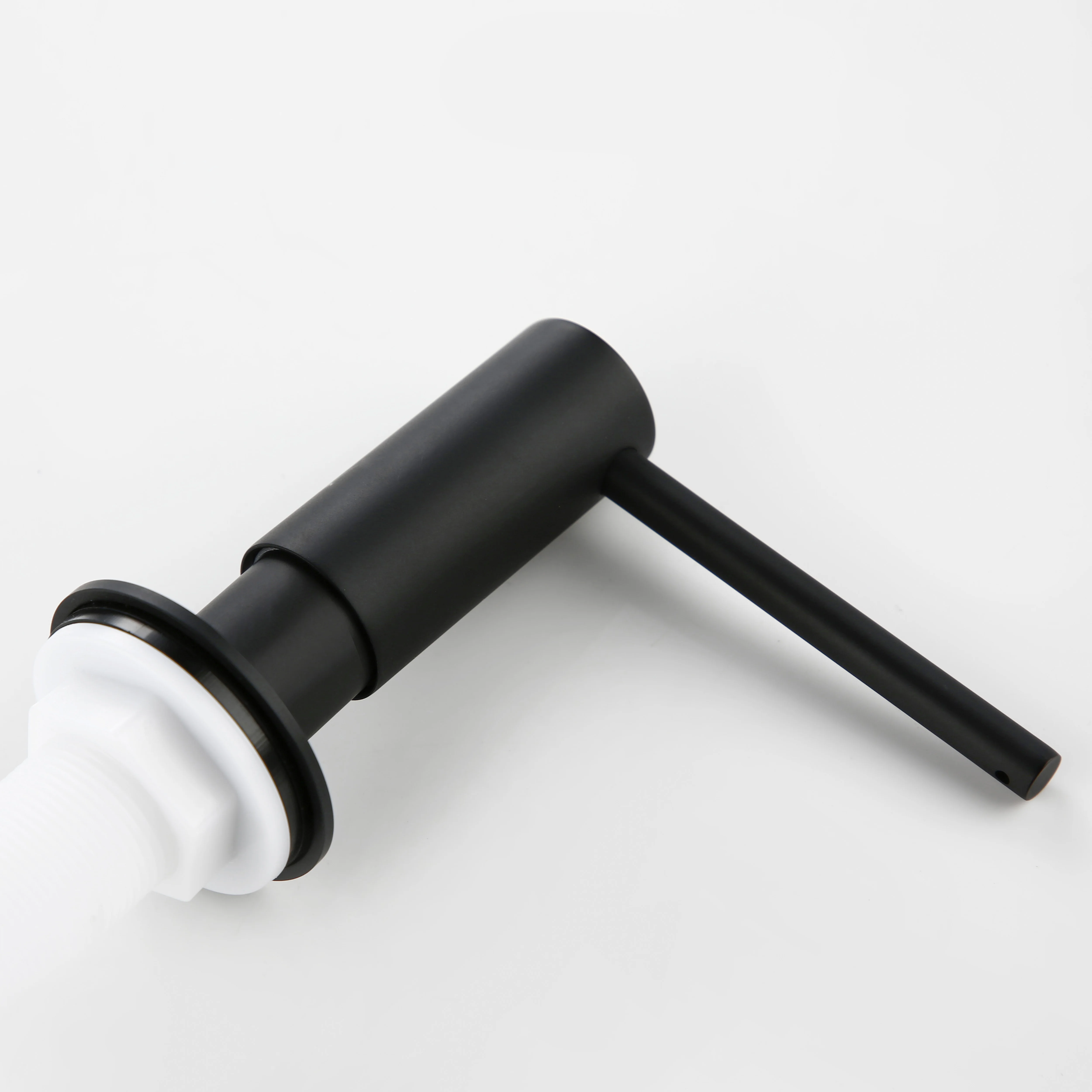 Gunmetal Liquid Soap Dispenser Plastic Bottle 360 Degree Swivel Head Kitchen Installed In Sink Convenient And Simple Soap Dispenser
