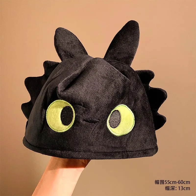 Dinosaur Toothless Hat & Headband, Winter Warm Beanie/Beret-A Perfect Gift for Girls