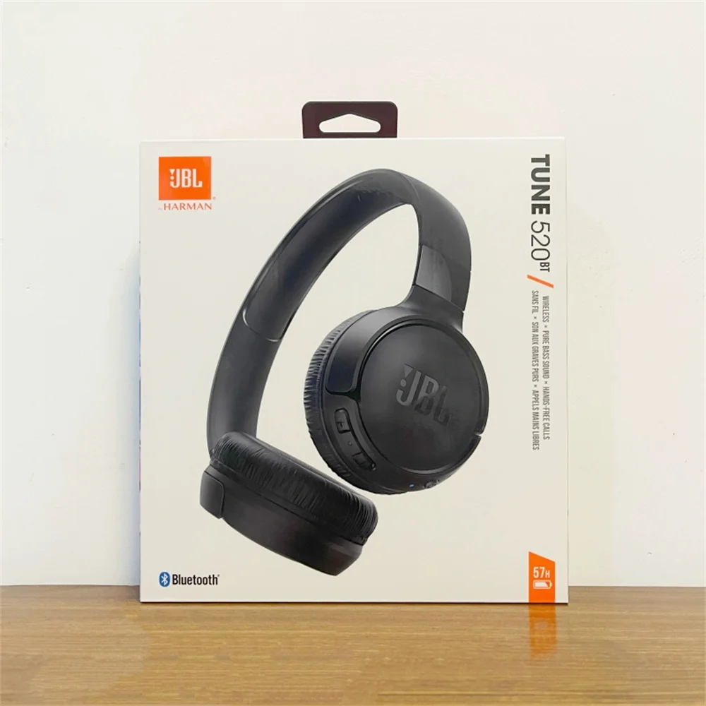 JBL Tune 520BT عقال إلغاء الضوضاء سماعات بلوتوث 5....