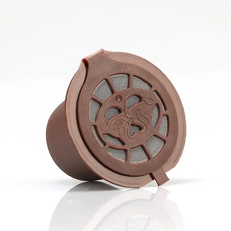 Eco-Friendly Reusable Coffee Capsule with Stainless Steel Filter and Tamper Accessories