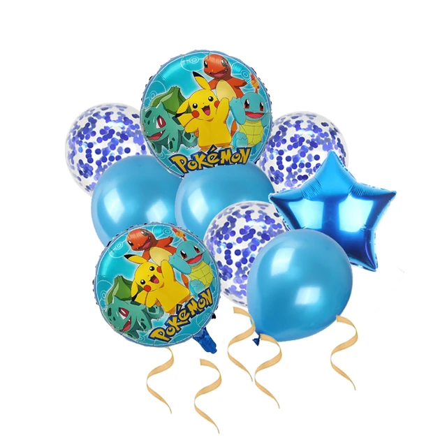 Ballons Pokemon Pikachu de 18 Pouces, Décoration d'Anniversaire, Décor de  ixPréChristophe, Ensemble de Fournitures, Jouets, 9 Pièces - AliExpress