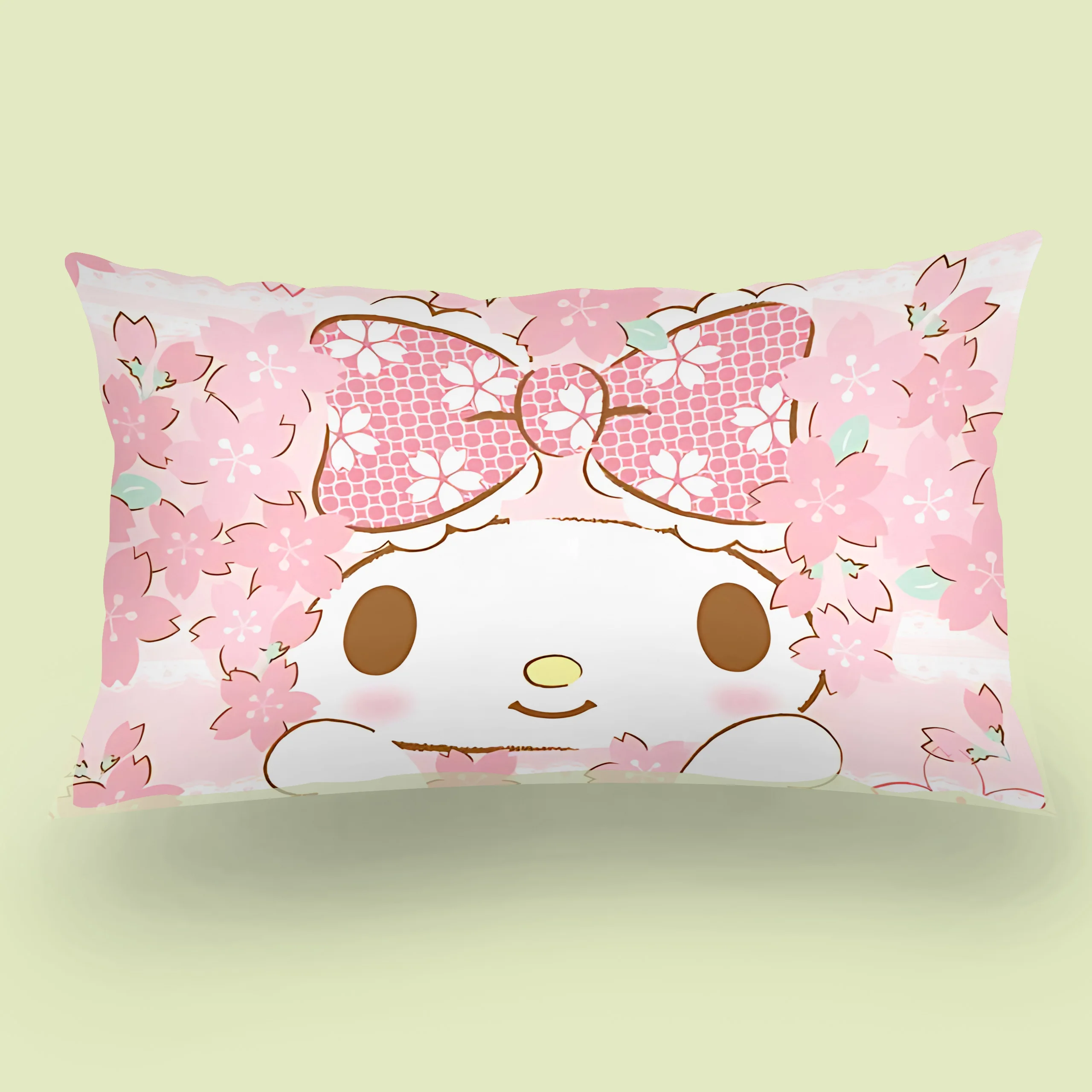 Cartoon My Melody Pillow Covers Cartoon Sofa Decorative Home Double-sided Printing Short Plush Cute Cushion Cover 5