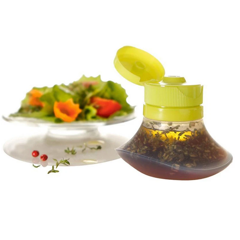 Mini Sauce Bottle Portable Silicone Mini Salad Dressing Squeeze Bottle For Kitchen Cooking Tools Travel Storage Jar Oil