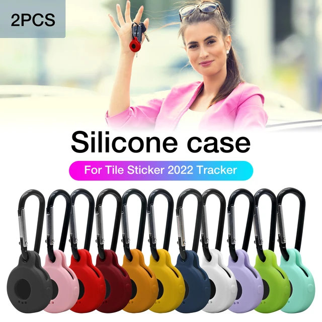 Étui en silicone pour Smart Tracker Key Finder, autocollant de carrelage,  stockage, anti-perte, anti-rayures