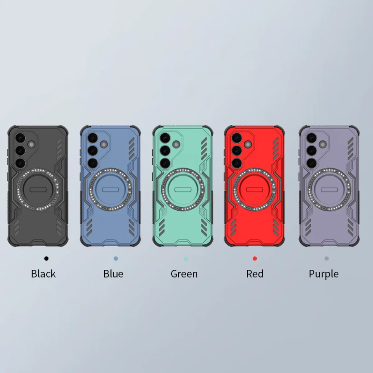 Magnetic Armor Case with Mag-safe and Heat Dissipation Shell