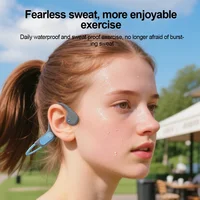 Bluetooth 6.0 Bone Conduction Earphones Sports Wireless Headphones Neckband Headsets HiFi Stereo ENC Noise Reduction Earbuds - Image 3