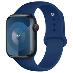 Silicone Sport Bracelet - 38mm - 40mm - 41mm M - L (20 Cobalt blue)