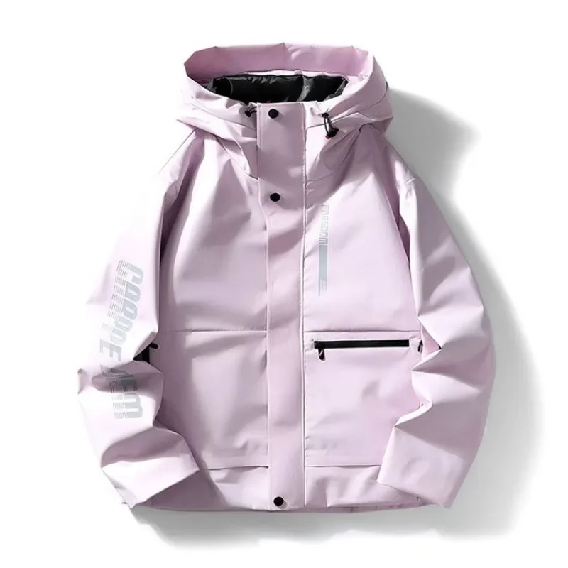 

Three in One Assault Suit for Women and Men Couple Style Down Cotton Jacket for Warmth Detachable Spring Autumn and Winter Coat