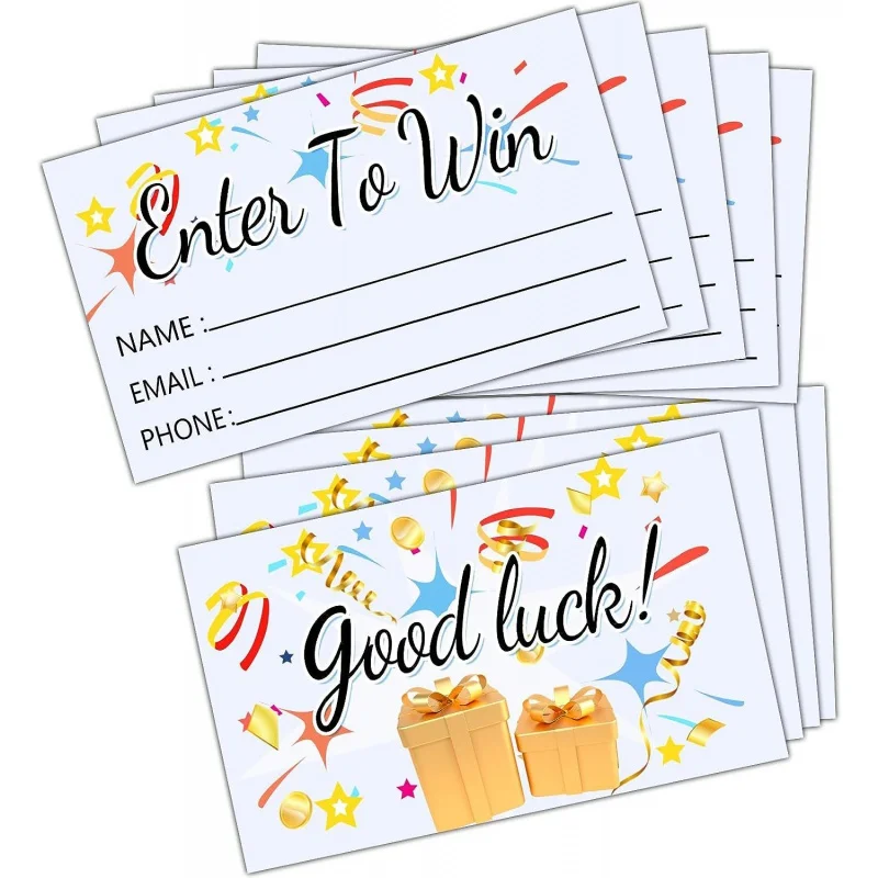 

50pcs Raffle Ticket Table Blank Registration Form Raffle Ticket Ticket Book Registration Form Competition Registration Form