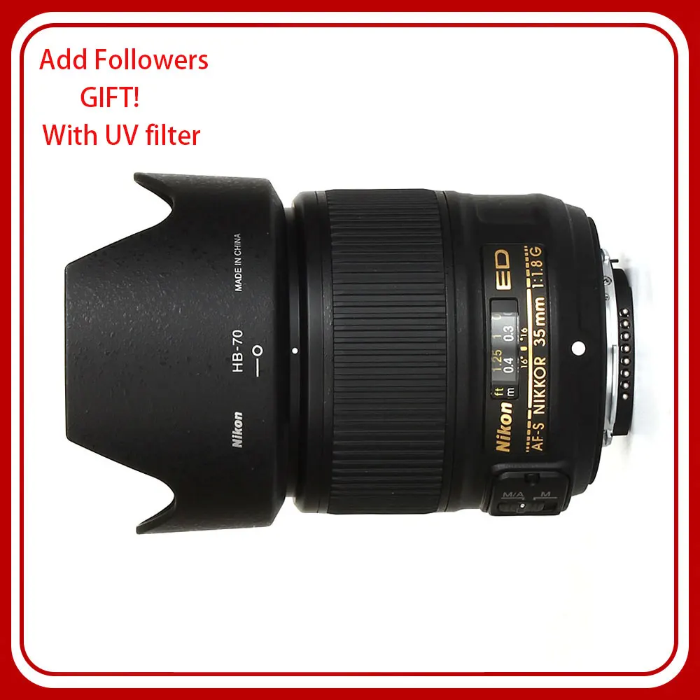 Nikon Af-S Nikkor 35Mm F/1.8G Ed Fx Lens