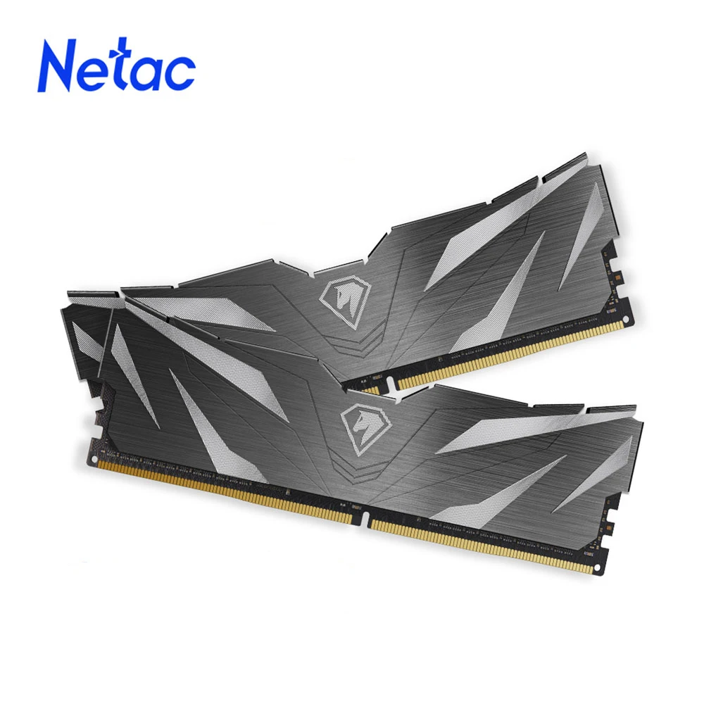 Netac Memoria Ram DDR4 2666MHz 3200MHz 3600MHz Dual Channel 8GB 16GB DDR4 XMP2.0 Memoria 288Pin UDIMM con dissipatore di calore per desktop